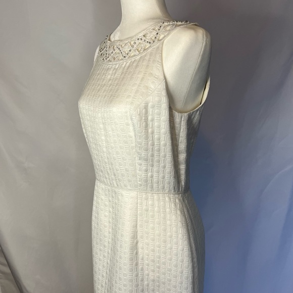 Antonio Melani, size 6, white , pearl and bead accents - Picture 2 of 6